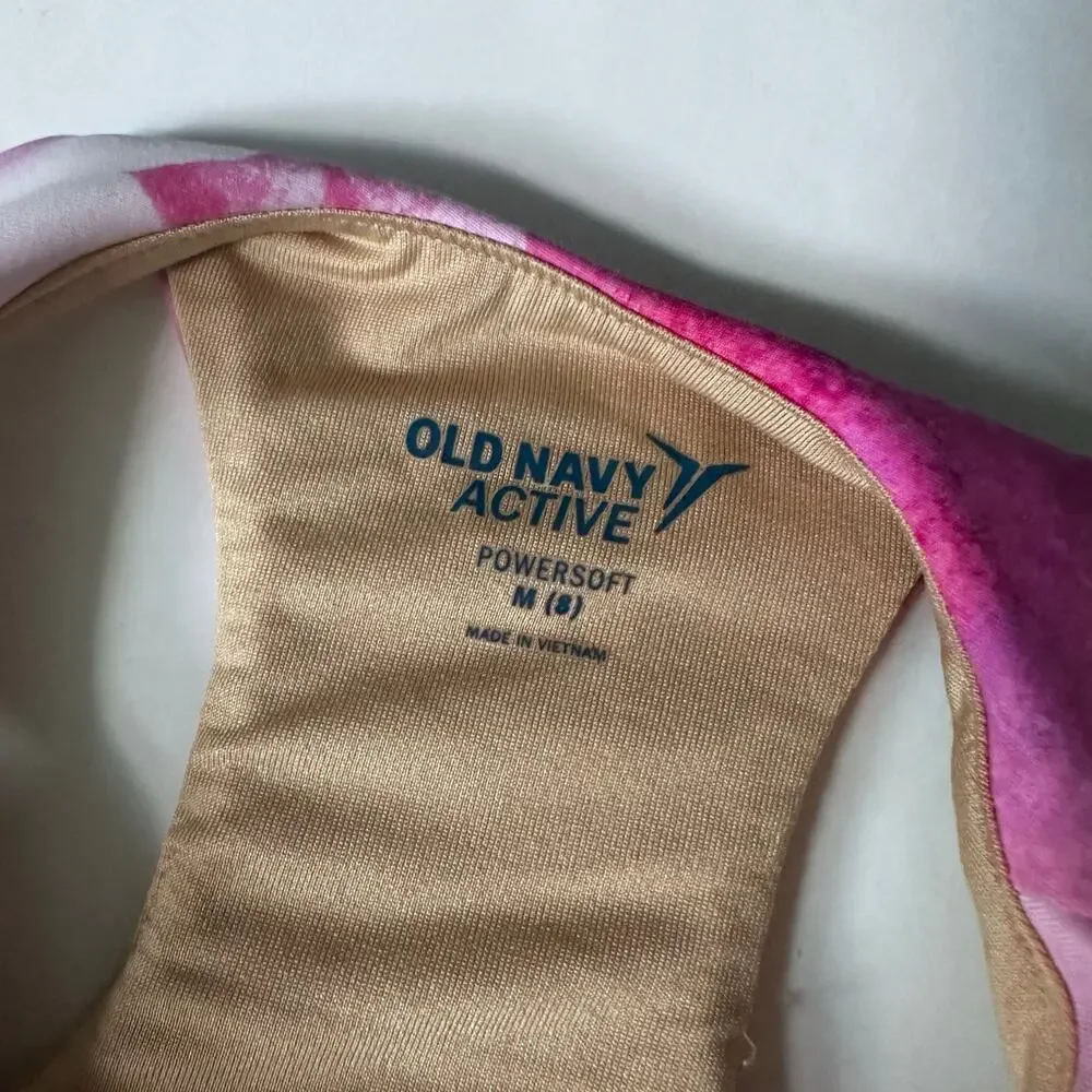 Old Navy PowerSoft Longline Sports Bra for Girls  - Medium
